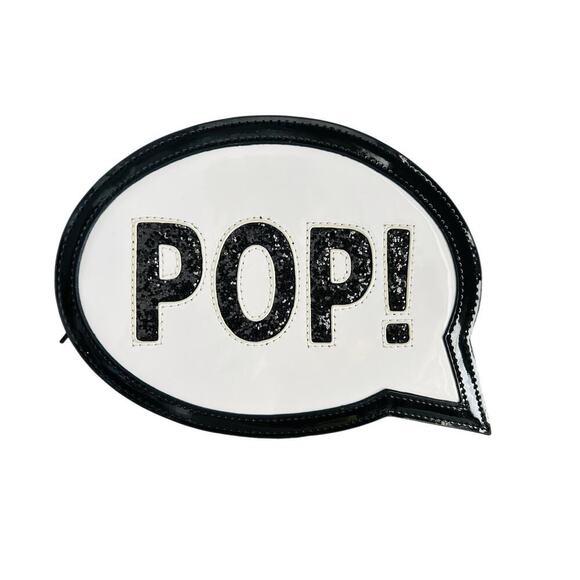 Kate Spade POP! Patent Leather Crossbody Pop Art Balloon Bubble Novelty Bag New - Picture 10 of 16